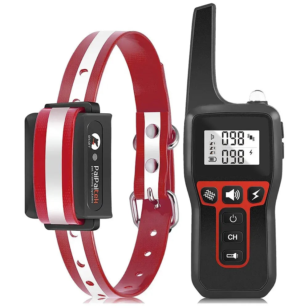 1000M Waterproof Dog Training Collar with Remote – Rechargeable Anti Bark Shock Collar for Dogs