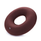 Donut Pillow Hemorrhoid Tailbone Cushion Home Office Use Donut Pillow Seat Cushion with Pump for Hemorrhoids Pressure Sores