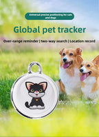Bluetooth Pet GPS Tracker Collar for Dogs & Cats – Waterproof Locator