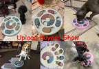 Dog Puzzle Slow Feeder Bowl – Interactive IQ Food Dispenser for Dogs & Cats
