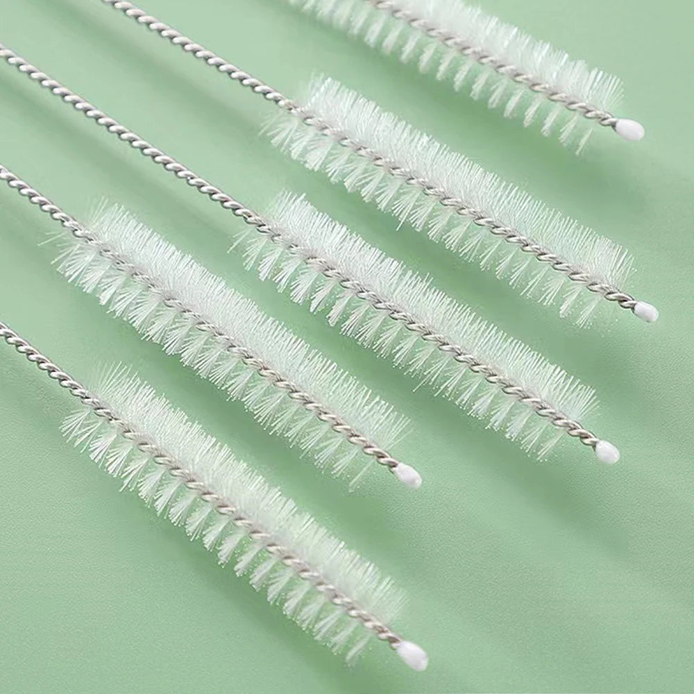 Reusable Straw Cleaning Brush Kit – Nylon Tube & Bottle Cleaner Set for Straws, Bottles & Cups