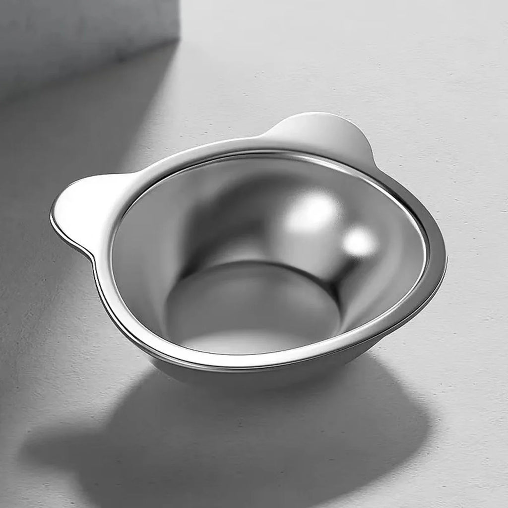 Elevated Stainless Steel Pet Bowl with Stand – Anti-Slip & Neck Support