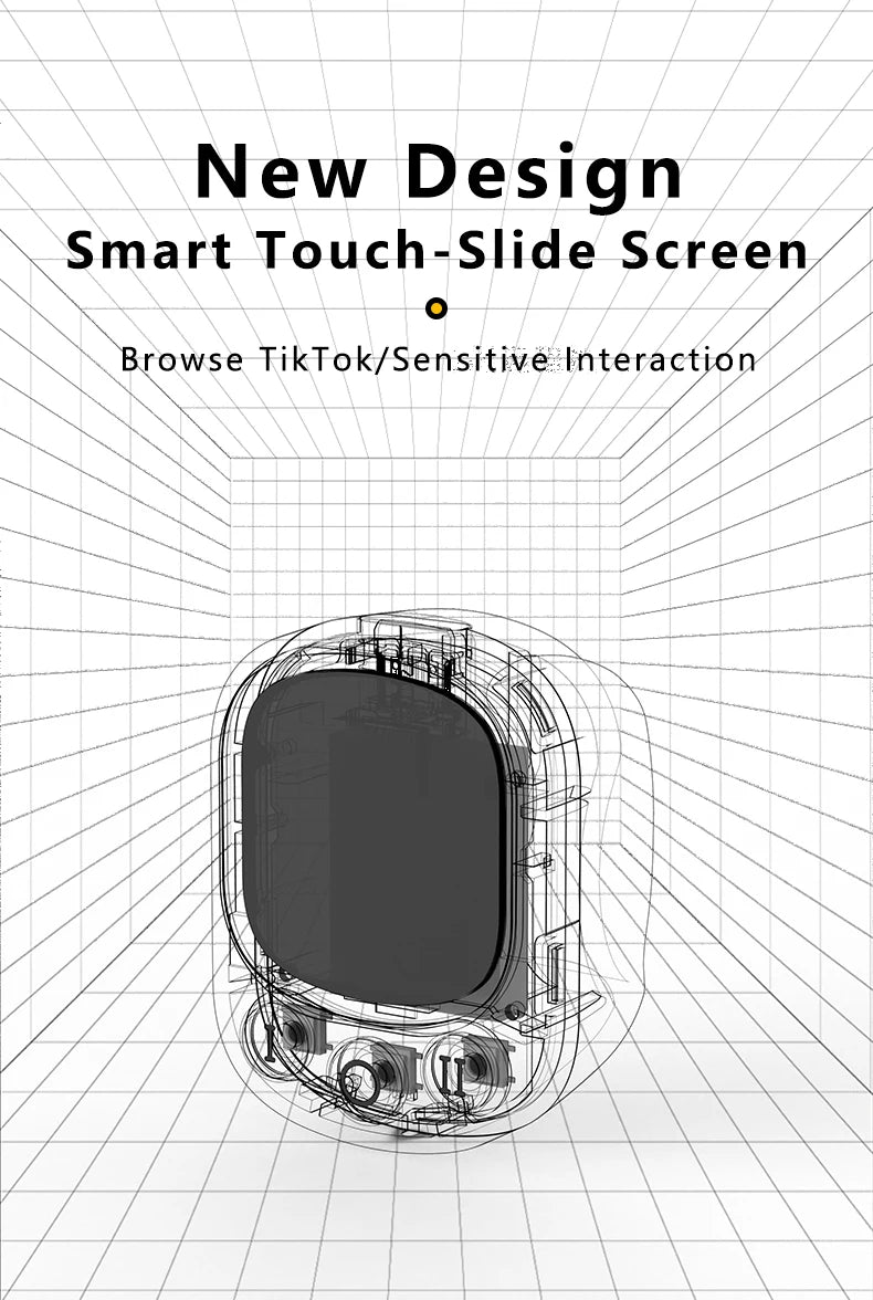 Bluetooth Mouse Ring Remote Control with Touchpad – Smart Screen Clicker & Scrolling Ring for Android and iOS