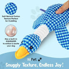 Interactive Plush Goose Dog & Cat Toy – Squeaky Chew & Tug Training Toy