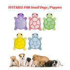 Mini Turtle Plush Dog Toy – Soft Chew Toy for Puppies, Teething & Interactive Play
