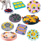 Dog Puzzle Slow Feeder Bowl – Interactive IQ Food Dispenser for Dogs & Cats