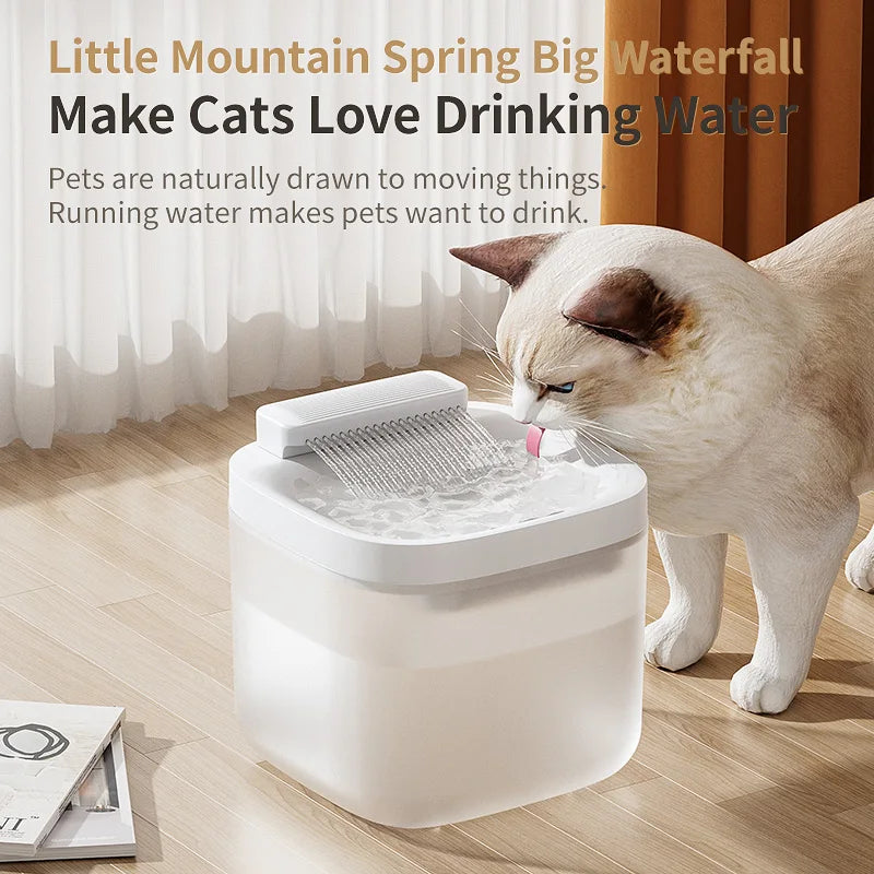 3L Automatic Cat Water Fountain – Silent Circulating Pet Drinking Dispenser with Filter