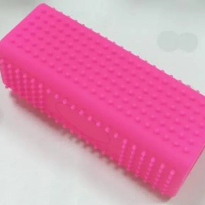 Silicone Pet Hair Remover Brush for Dogs & Cats – Reusable Fur Cleaner for Furniture, Carpets, Clothes & Cars