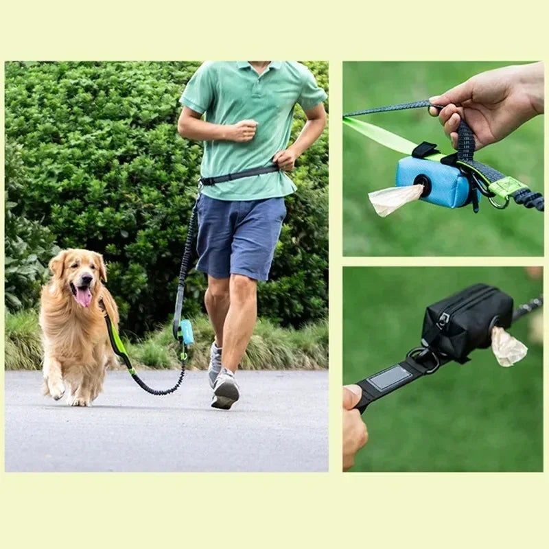 Portable Dog Poop Bag Dispenser – Waterproof Oxford Fabric Waste Bag Holder