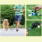 Portable Dog Poop Bag Dispenser – Waterproof Oxford Fabric Waste Bag Holder