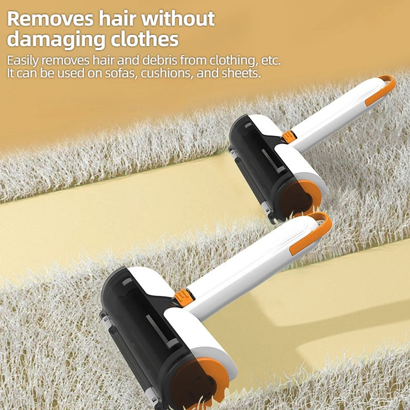 Multifunctional Pet Hair Remover Roller – Reusable Dog & Cat Hair Cleaning Stick for Clothes, Sofa & Carpet