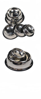 Stainless Steel Pet Bowl – Durable & Easy to Clean (6 Sizes)