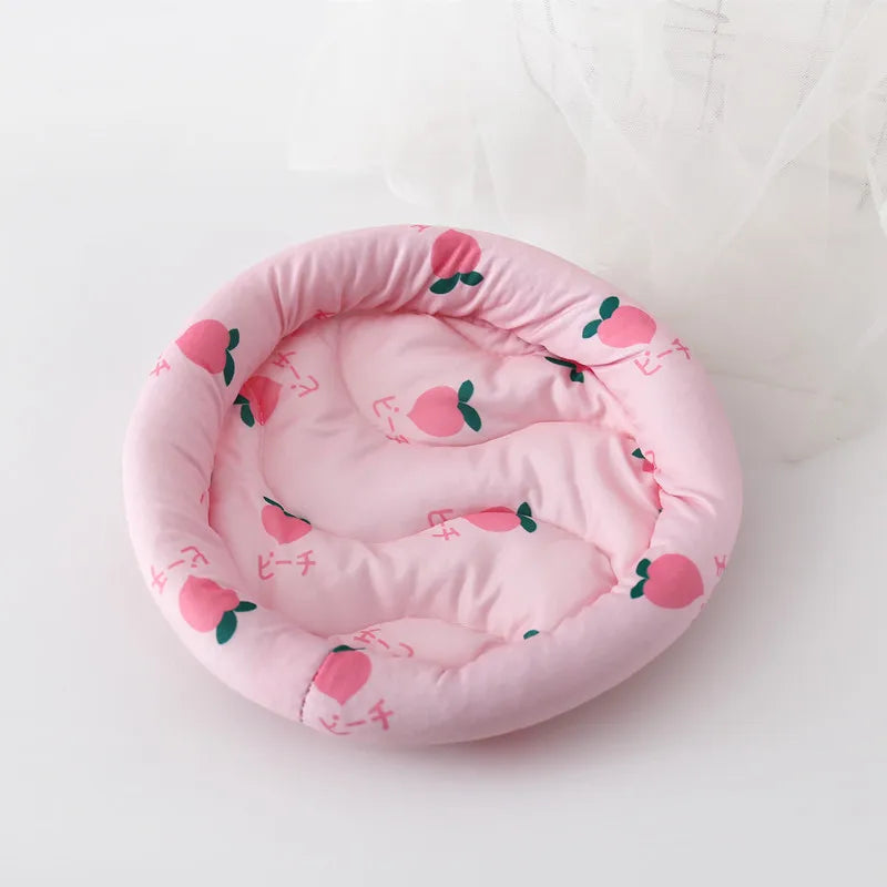 Warm Plush Small Animal Bed Nest – Soft Cotton Cushion for Hamster, Guinea Pig, Rabbit, Hedgehog & Small Pets