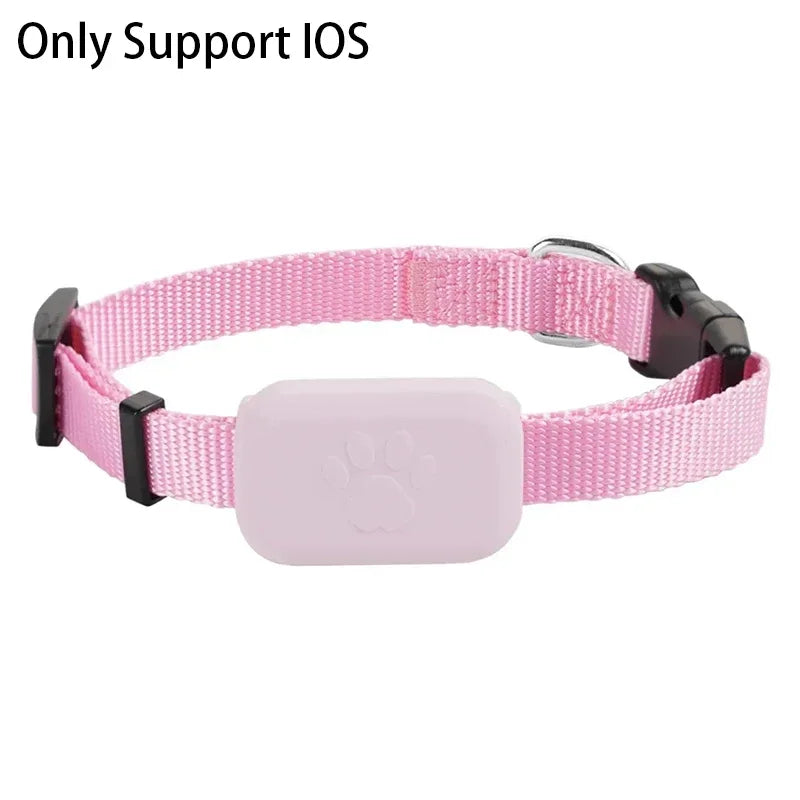 Pet Bluetooth GPS Tracker Dog Mini Tracking Movement Alert Collars Anti Lost Tracker for Cats and Puppies Remote Global Locator