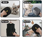 Reusable Pet Hair Removal Gloves – Double-Sided Grooming Mitt for Cats & Dogs