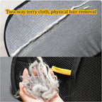 Reusable Pet Hair Removal Gloves – Double-Sided Fur Cleaner for Sofa, Carpet & Clothes