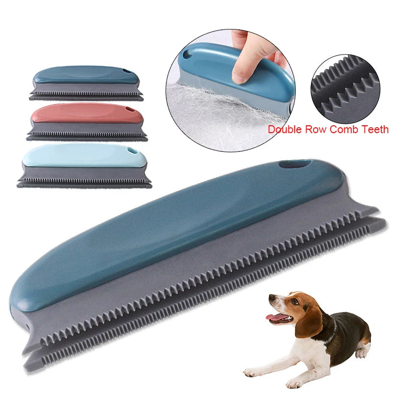 Portable Pet Hair Remover Lint Brush – Dog & Cat Hair Cleaner for Carpets, Sofa & Clothes