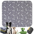 Reusable Puppy Pee Pad 60×40cm | Leak-Proof Absorbent Dog and Cat Training Mat for Home and Travel