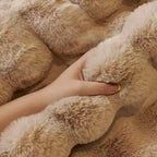 Ultra Soft Faux Fur Pet Blanket Mat for Dogs and Cats | Warm Winter Sleeping Bed Sofa Cushion