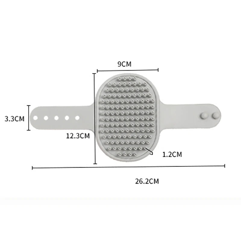 Cat Grooming & Massage Bath Brush for Dogs & Cats