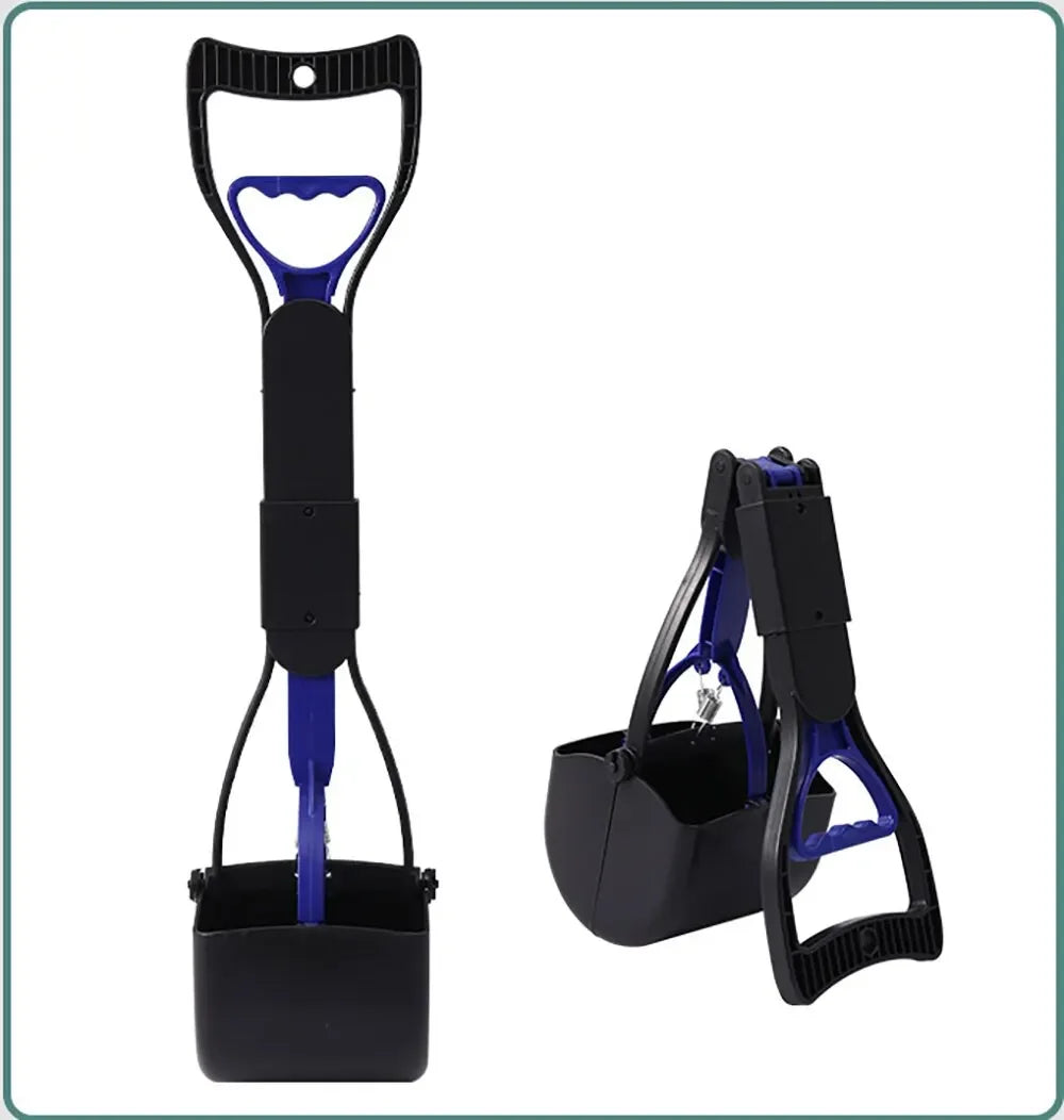 Dog Pooper Scooper with Long Handle – Easy Clean Pet Waste Picker Tool