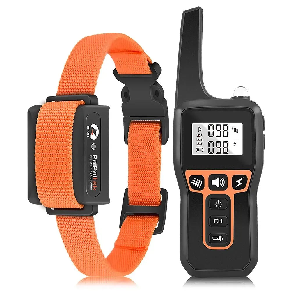 1000M Waterproof Dog Training Collar with Remote – Rechargeable Anti Bark Shock Collar for Dogs