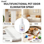 Pet Perfume Spray for Dogs and Cats | Plant-Based Long Lasting Deodorizing Floral Fruit Fragrance