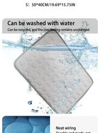 Summer Cooling Pet Ice Mat for Dogs and Cats | Breathable Sofa Bed Cooling Sleeping Pad