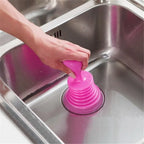 Sink & Toilet Plunger Tool – Powerful Suction Cup Drain Cleaner for Bathroom & Kitchen Pipes