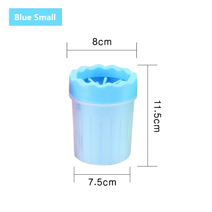 Pet Paw Cleaner Cup – Silicone Foot Washer for Dogs & Cats, Mud & Dirt Remover (S/M/L/XL Sizes)