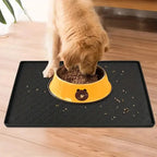Pet Placemat Nonspill Easy to Clean Foldable Cat and Dog Feeding Mat Silicone Non-slip Waterproof Pet Mat