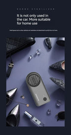 Electronic Ozone Air Purifier & Odor Eliminator – Car, Home & Refrigerator Deodorizer Intelligent Portable Fresh Air Cleaner