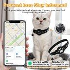 MOSON Smart Pet GPS Tracker Collar for Cats and Small Pets | iOS Compatible
