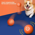 Automatic Moving Dog Ball Toy – USB Rechargeable Interactive Rolling & Bouncing Ball for Puppies and Dogs