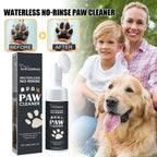Pet Paw Foam Cleaner 100ml – No-Rinse Dry Shampoo for Dogs & Cats with Brush, Deep Cleaning Paw Dirt & Mud Remover