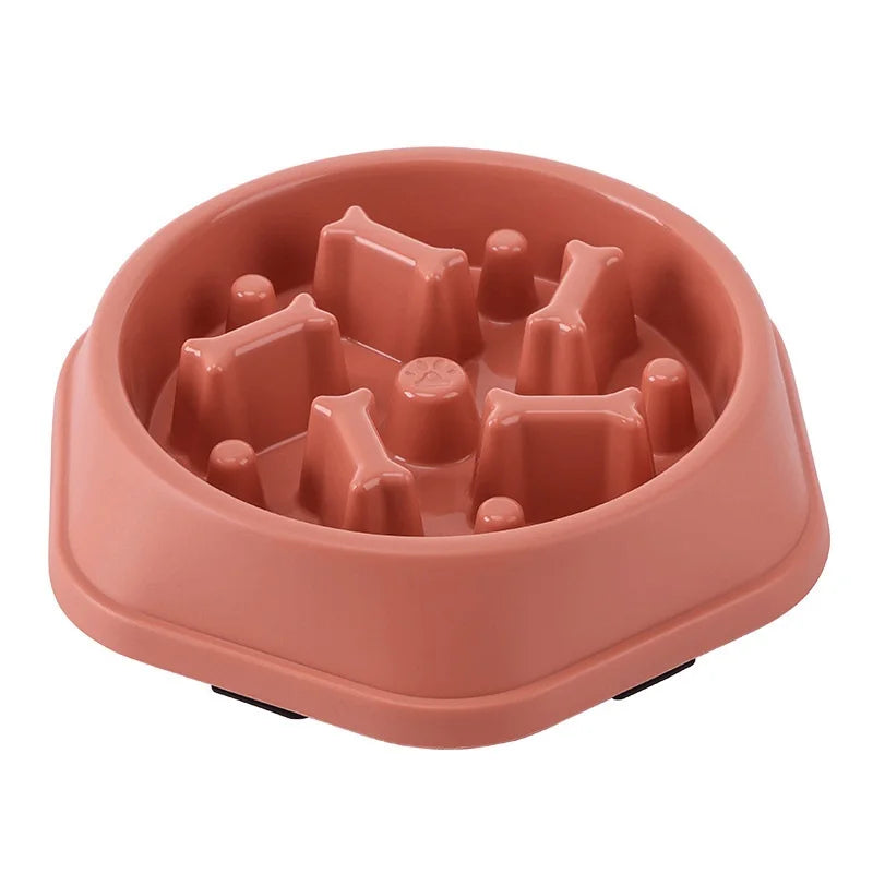 Slow Feeder Dog Bowl – Anti-Slip Puzzle Bowl for Small, Medium & Large Dogs