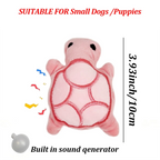 Mini Turtle Plush Dog Toy – Soft Chew Toy for Puppies, Teething & Interactive Play