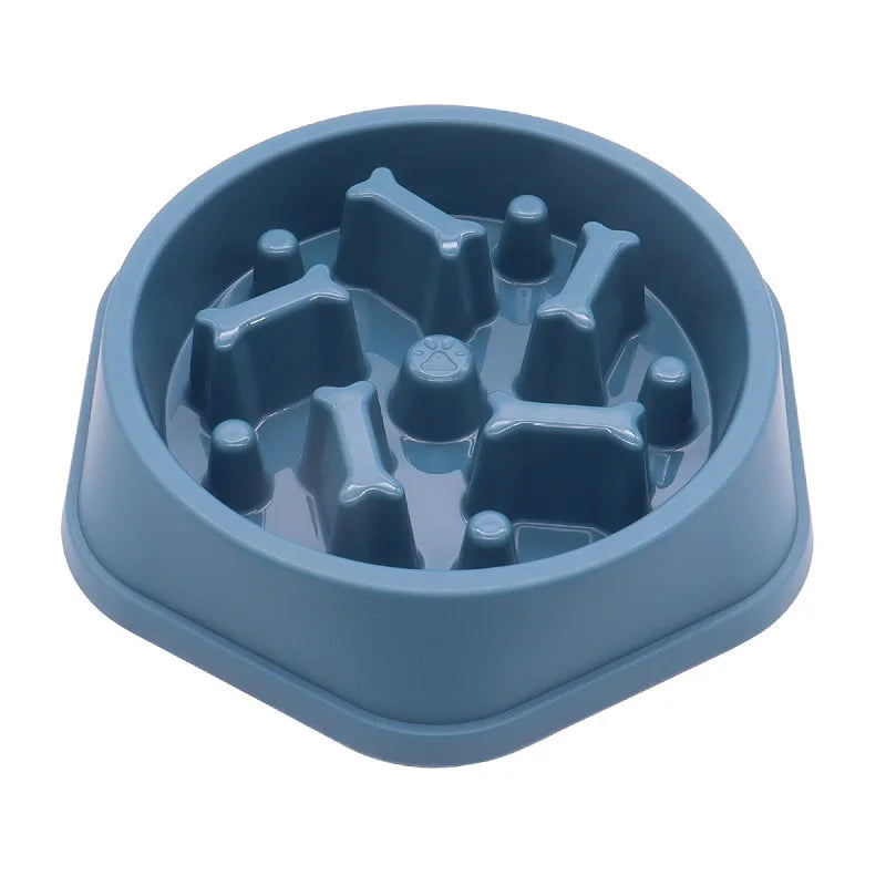 Slow Feeder Dog Bowl – Anti-Slip Puzzle Bowl for Small, Medium & Large Dogs
