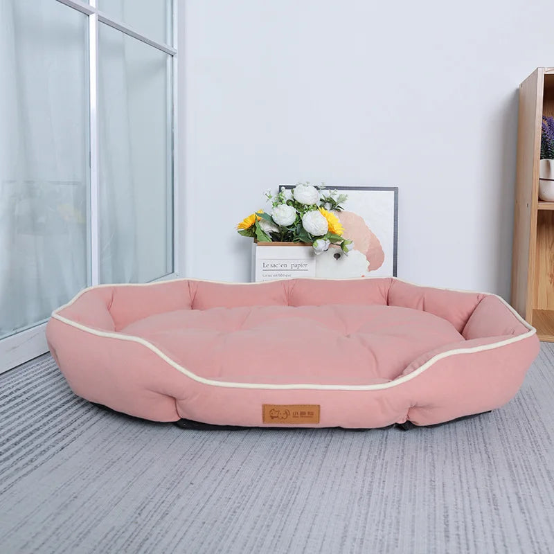 Comfortable Pet Sofa Bed for Dogs and Cats – Soft Washable Sleeping Cushion