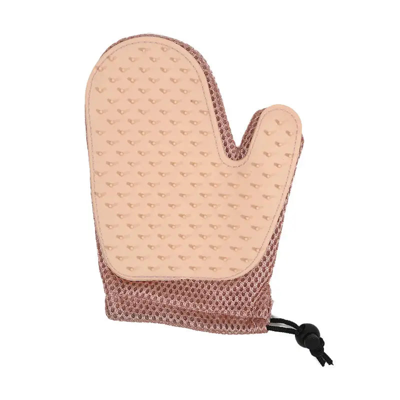 2-in-1 Pet Grooming Glove for Dogs & Cats – Hair Remover Mitt, Deshedding Brush & Gentle Massage Tool