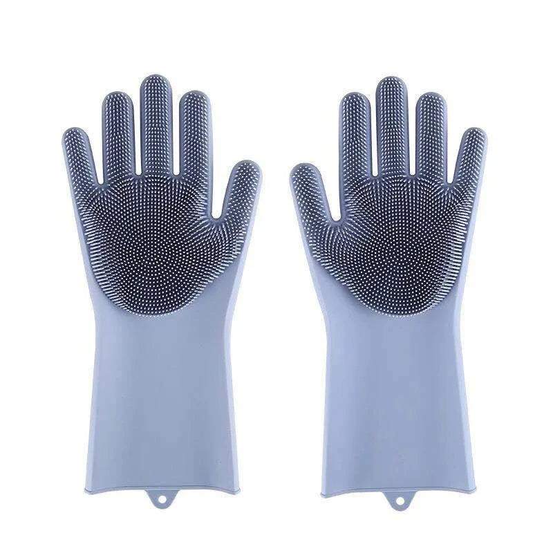 Silicone Pet Grooming Gloves for Dog and Cat Bathing Hair Removal Massage Brush