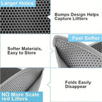 Waterproof Double Layer Cat Litter Mat – EVA Litter Trapping Pad with Non-Slip Design for Cat Litter Boxes