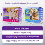4-in-1 Pet Pheromone Diffuser for Cats andDogs | Electric Stress Relief & Calming Odorless Diffusion Set