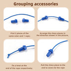 Rope Breaking Challenge Puzzle Toy – Logic Training Knot Untangle Game for Kids and Family Brain Development Toy