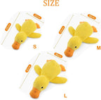 Duck Dog Toy Plush Chew Resistant Squeaky Toy – Soft Quacking Companion for Small and Large Dogs