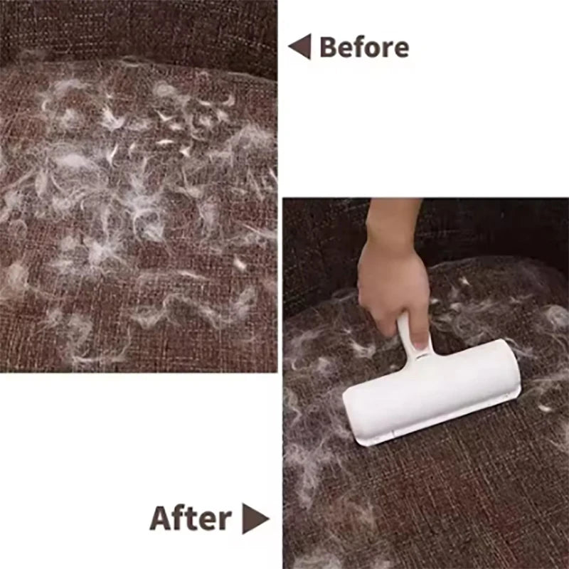Reusable Pet Hair Remover Roller Set – Self-Cleaning Fur Cleaner for Cats, Dogs, Sofa & Carpet