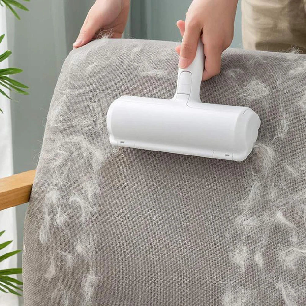 Reusable Pet Hair Remover Roller Set – Self-Cleaning Fur Cleaner for Cats, Dogs, Sofa & Carpet