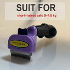 Dog & Cat Deshedding Grooming Brush | Undercoat Hair Remover Comb for Long & Short Hair