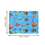 Pet Cooling Ice Mat For Dogs Cats Summer Non Toxic Self Cooling Pad For Indoor Outdoor Use