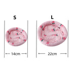 Warm Plush Small Animal Bed Nest – Soft Cotton Cushion for Hamster, Guinea Pig, Rabbit, Hedgehog & Small Pets
